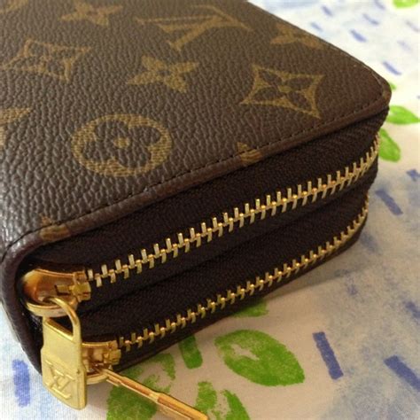 louis vuitton double zipper wallet